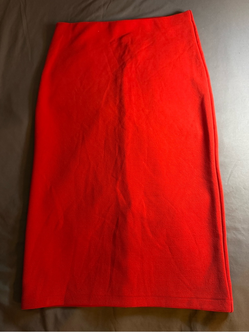 H&M Red Pencil Skirt - Slim Fit